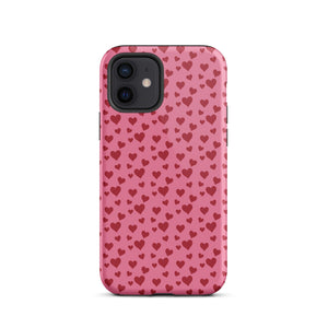 Sweet Hearts iPhone Case Knitted Belle Boutique iPhone 12 