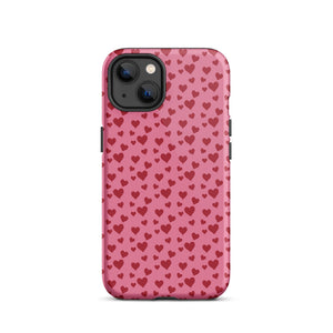 Sweet Hearts iPhone Case Knitted Belle Boutique iPhone 13 