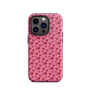 Sweet Hearts iPhone Case Knitted Belle Boutique iPhone 14 Pro 