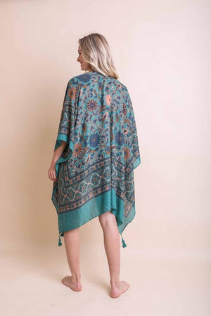Touch of Morroco Tapestry Tassel Kimono Leto Accessories 