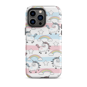 Unicorns Tough iPhone case Knitted Belle Boutique iPhone 14 Pro Max 