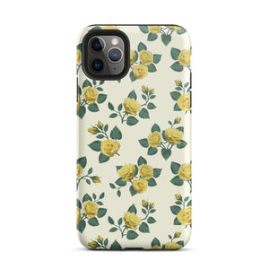 Yellow Roses iPhone Case Knitted Belle Boutique iPhone 11 Pro Max 