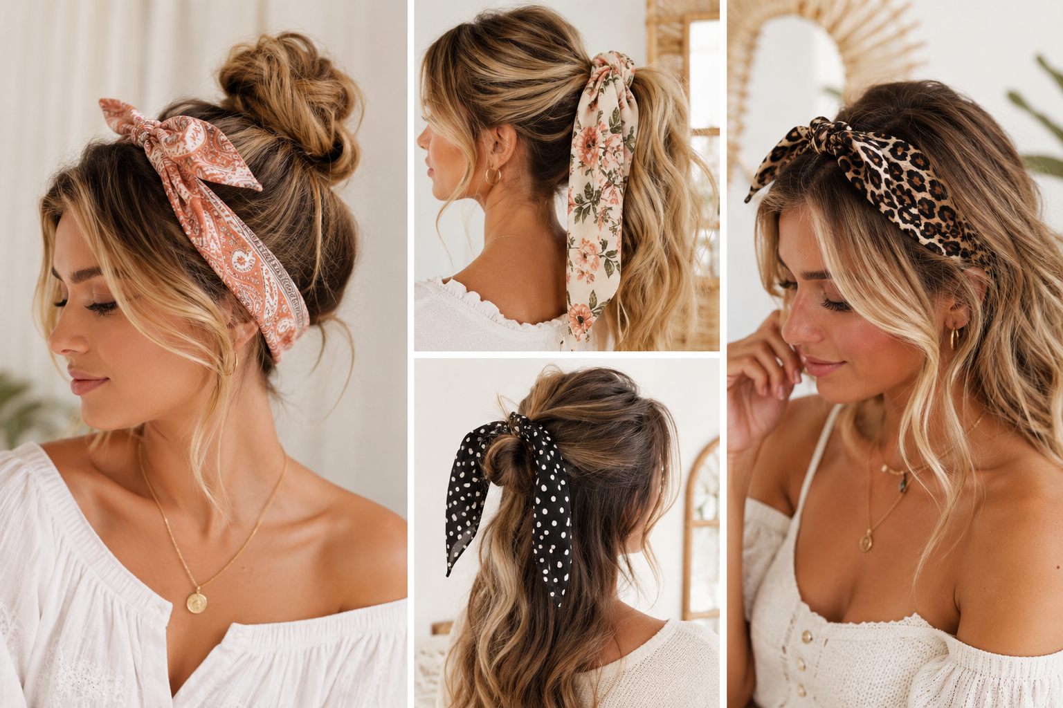 10 Cute Bandana Hairstyles to Elevate Your Everyday Look