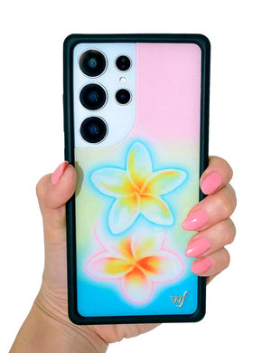Pastel Plumeria Samsung Galaxy Case