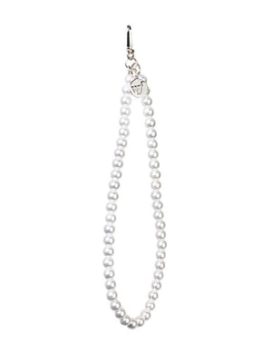 Pearl Wristlet | White