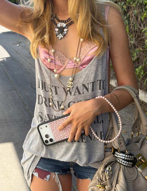Pearl Iphone Case | Pink