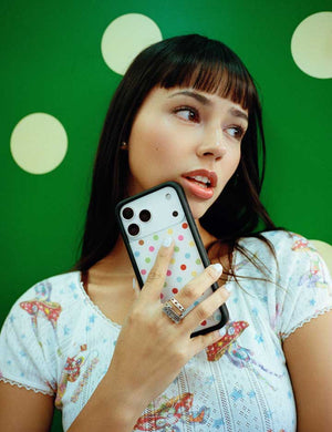 Confetti Polka Dots iPhone Case