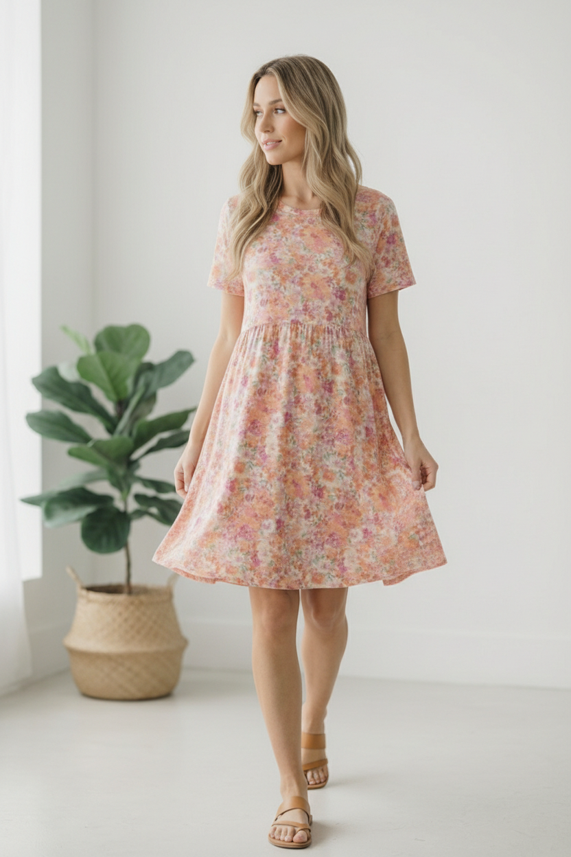 On a Lovely Afternoon Babydoll Dress