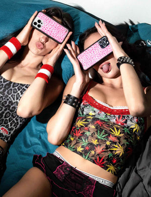 Pink Meow iPhone Case