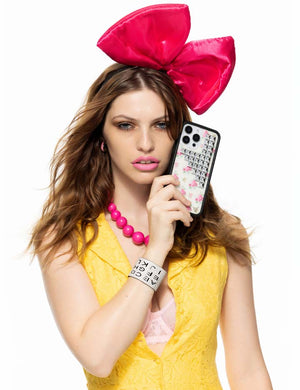 Vintage Floral Stud iPhone Case