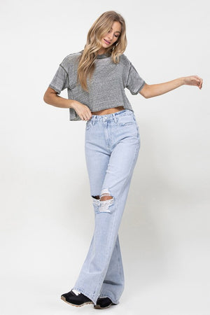 90's Vintage Flare Jeans - VERVET by Flying Monkey