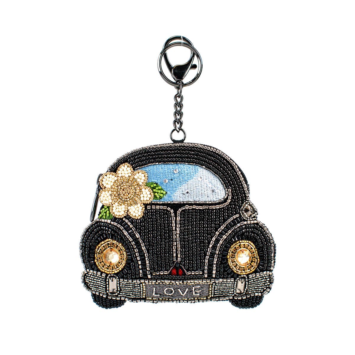 Mary Frances On the Road Coin Purse/Key Fob