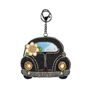 Mary Frances On the Road Coin Purse/Key Fob