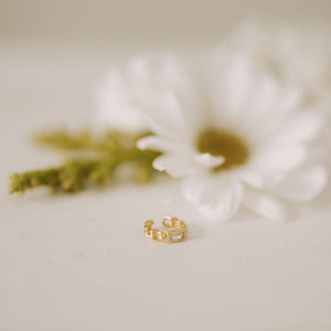 Sophie Baguette Diamond Ear Cuff