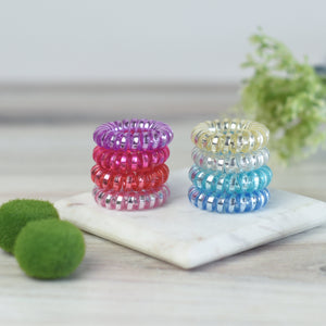 Medium Hair Coil Set in Shimmer Brights