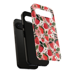 Strawberry Bloom Tough Phone Case
