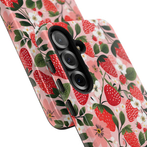 Strawberry Bloom Tough Phone Case