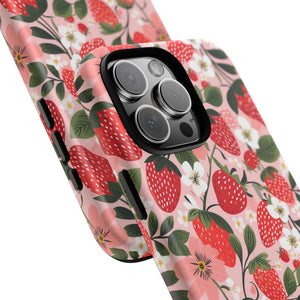 Strawberry Bloom Tough Phone Case