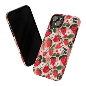 Strawberry Bloom Tough Phone Case