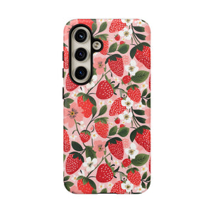 Strawberry Bloom Tough Phone Case