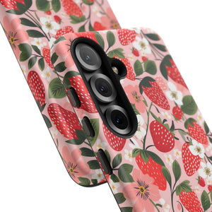 Strawberry Bloom Tough Phone Case