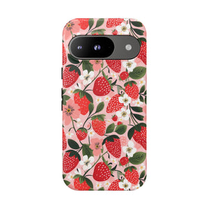 Strawberry Bloom Tough Phone Case