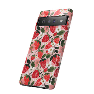Strawberry Bloom Tough Phone Case