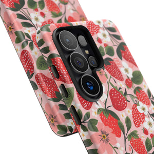 Strawberry Bloom Tough Phone Case
