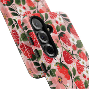 Strawberry Bloom Tough Phone Case