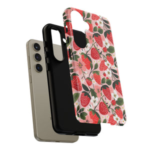 Strawberry Bloom Tough Phone Case