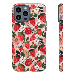 Strawberry Bloom Tough Phone Case