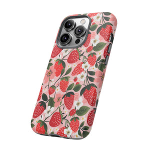 Strawberry Bloom Tough Phone Case