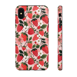 Strawberry Bloom Tough Phone Case