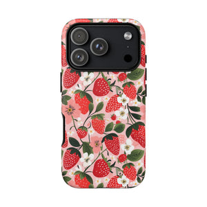 Strawberry Bloom Tough Phone Case