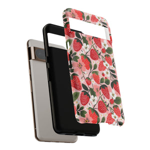 Strawberry Bloom Tough Phone Case