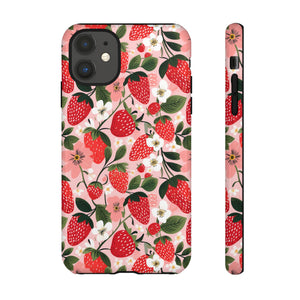 Strawberry Bloom Tough Phone Case