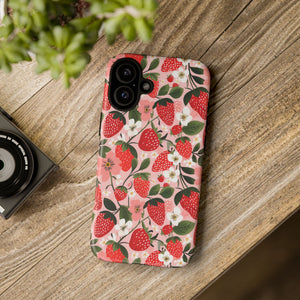 Strawberry Bloom Tough Phone Case