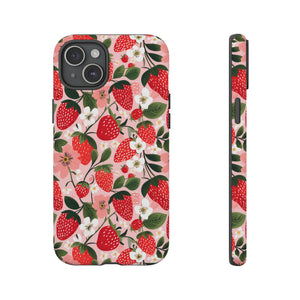 Strawberry Bloom Tough Phone Case