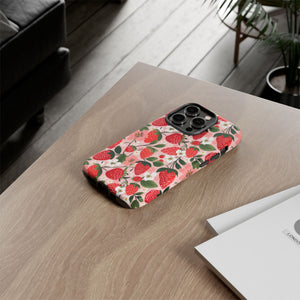 Strawberry Bloom Tough Phone Case