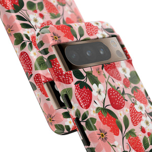 Strawberry Bloom Tough Phone Case