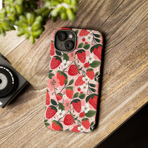 Strawberry Bloom Tough Phone Case