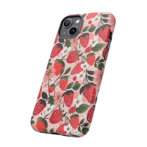 Strawberry Bloom Tough Phone Case
