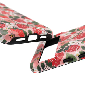 Strawberry Bloom Tough Phone Case