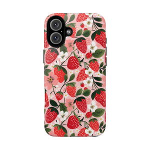 Strawberry Bloom Tough Phone Case