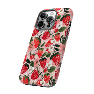 Strawberry Bloom Tough Phone Case