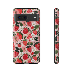 Strawberry Bloom Tough Phone Case