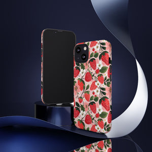 Strawberry Bloom Tough Phone Case