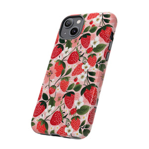 Strawberry Bloom Tough Phone Case