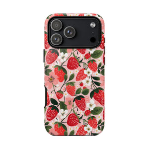 Strawberry Bloom Tough Phone Case