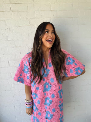 Lulu Petal Pink Mini Dress